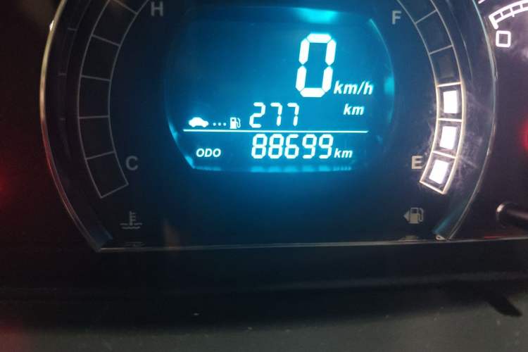 Used Great Wall M4 2012 1.5L Manual Elite Edition Odometer Close Up