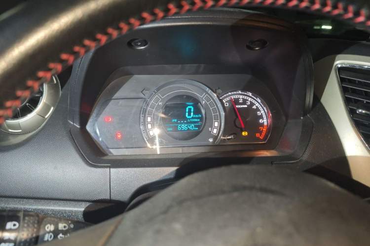 Used Great Wall M4 2012 1.5L Manual Luxury Version Odometer Close Up