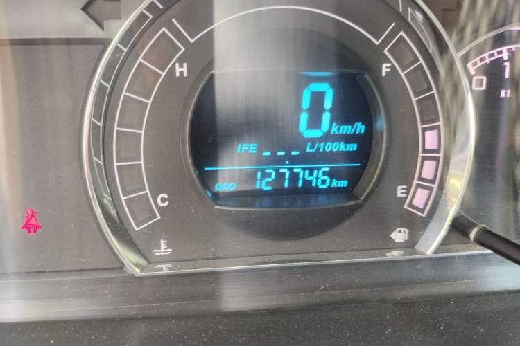 Used Great Wall M4 2012 1.5L Manual Luxury Version Odometer Close Up