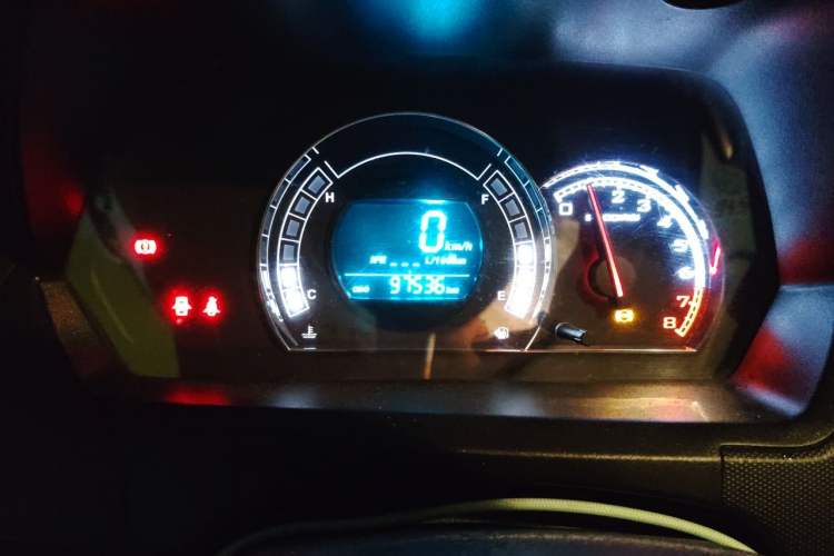 Used Great Wall M4 2012 1.5L Manual Comfort Version Odometer Close Up