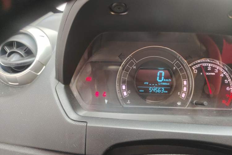 Used Great Wall M4 2012 1.5L Manual Elite Edition Odometer Close Up