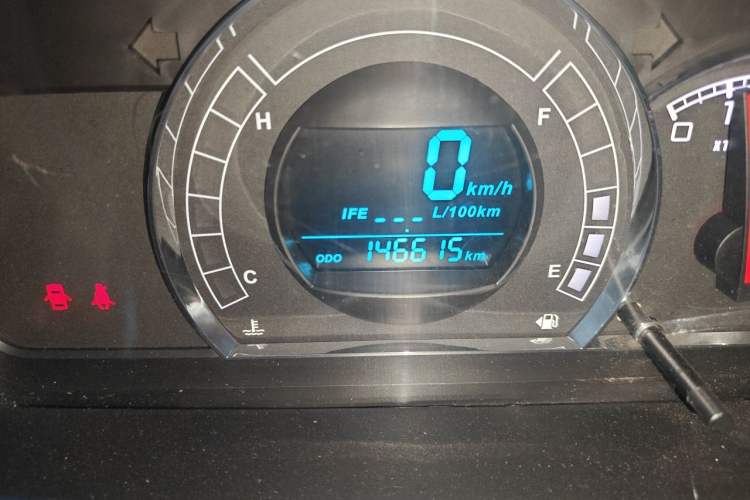Used Great Wall M4 2012 1.5L Manual Luxury Version Odometer Close Up