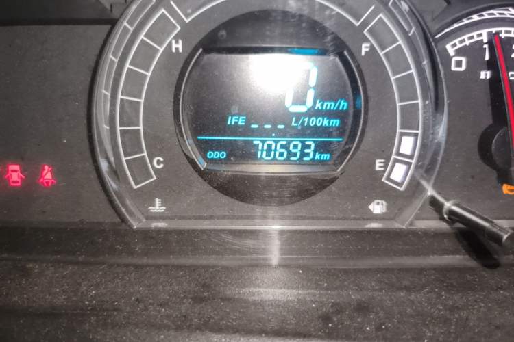 Used Great Wall M4 2012 1.5L Manual Luxury Version Odometer Close Up