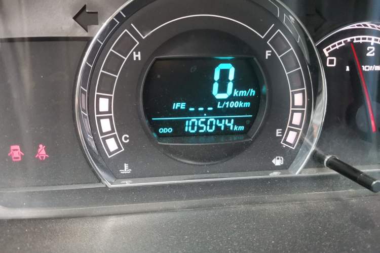 Used Great Wall M4 2012 1.5L Manual Comfort Version Odometer Close Up