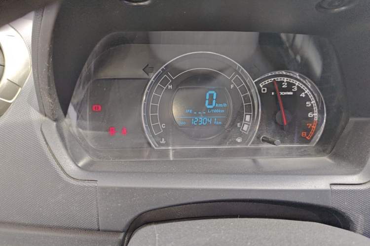 Used Great Wall M4 2012 1.5L Manual Comfort Version Odometer Close Up