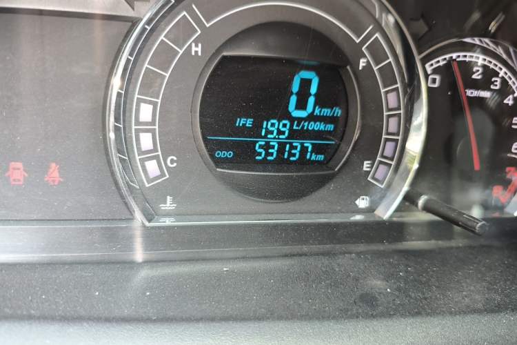 Used Great Wall M4 2012 1.5L Manual Comfort Version Odometer Close Up
