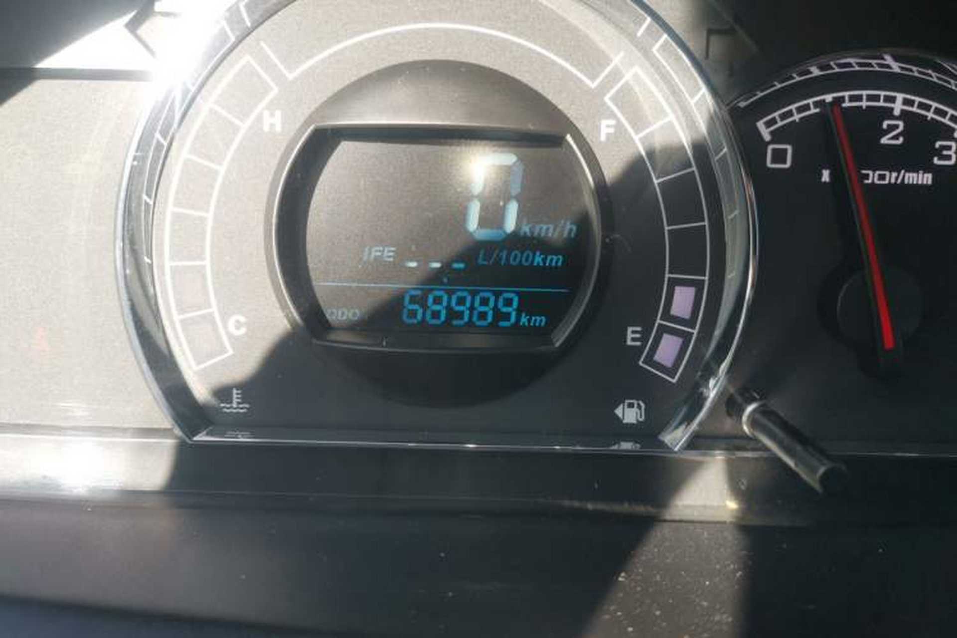 Used Great Wall M4 2012 1.5L Manual Comfort Version Odometer Close Up