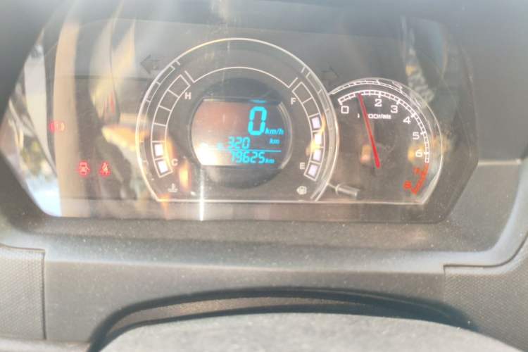 Used Great Wall M4 2012 1.5L Manual Comfort Version Odometer Close Up