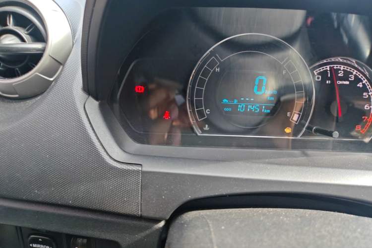 Used Great Wall M4 2012 1.5L Manual Comfort Version Odometer Close Up