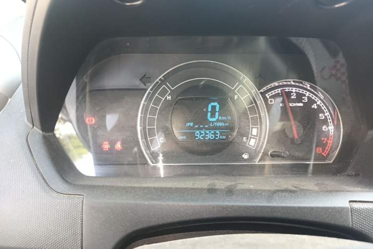 Used Great Wall M4 2012 1.5L Manual Comfort Version Odometer Close Up