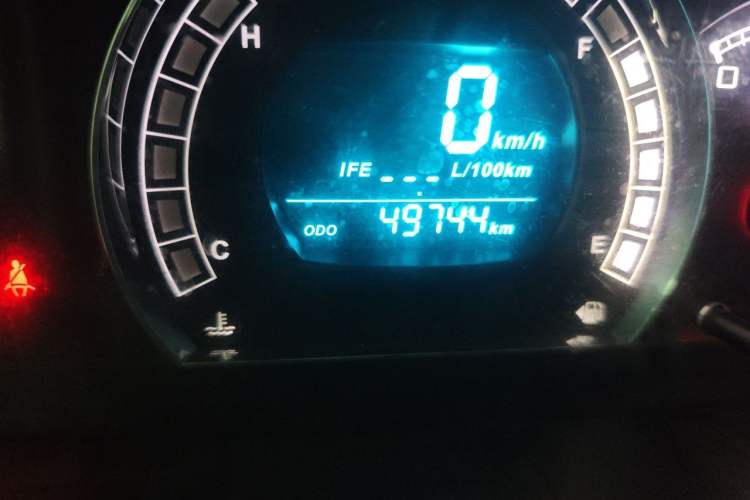 Used Great Wall M4 2012 1.5L Manual Luxury Version Odometer Close Up