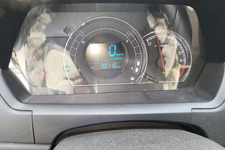 Used Great Wall M4 2012 1.5L Manual Comfort Version Odometer Close Up
