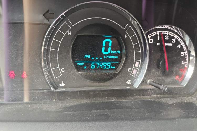 Used Great Wall M4 2012 1.5L Manual Comfort Version Odometer Close Up