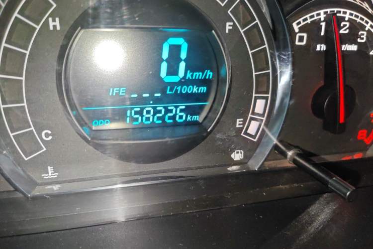 Used Great Wall M4 2012 1.5L Manual Luxury Version Odometer Close Up