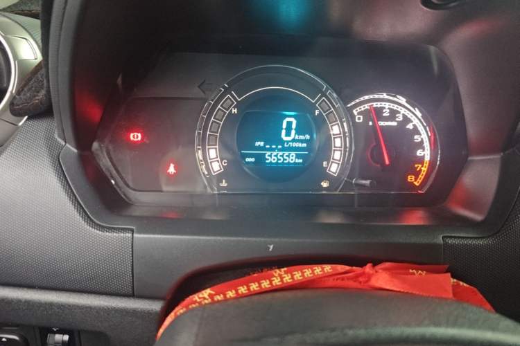 Used Great Wall M4 2012 1.5L Manual Luxury Version Odometer Close Up