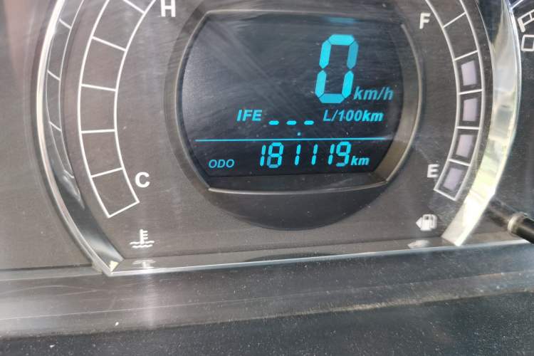 Used Great Wall M4 2012 1.5L Manual Luxury Version Odometer Close Up