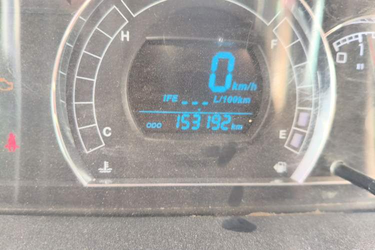 Used Great Wall M4 2012 1.5L Manual Luxury Version Odometer Close Up