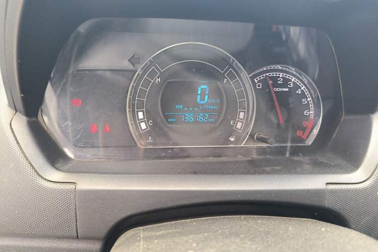 Used Great Wall M4 2012 1.5L Manual Luxury Version Odometer Close Up
