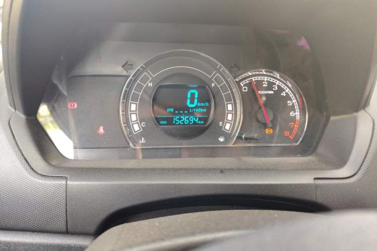 Used Great Wall M4 2012 1.5L Manual Luxury Version Odometer Close Up