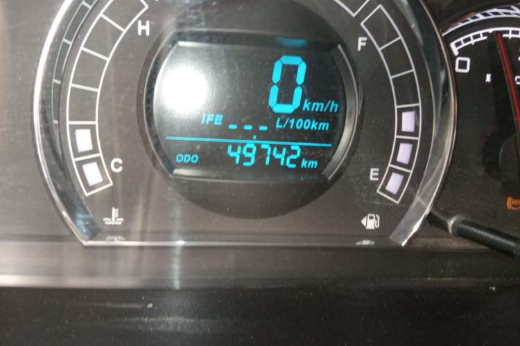 Used Great Wall M4 2012 1.5L Manual Luxury Version Odometer Close Up