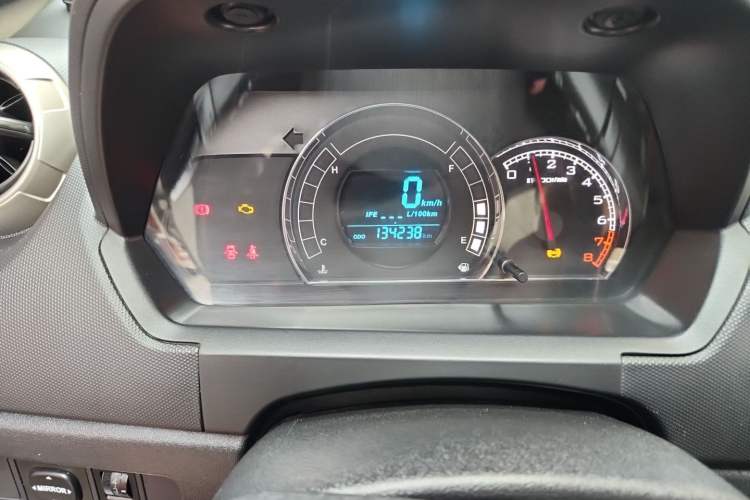 Used Great Wall M4 2012 1.5L Manual Luxury Version Odometer Close Up