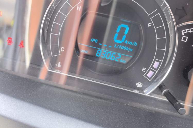 Used Great Wall M4 2012 1.5L Manual Luxury Version Odometer Close Up