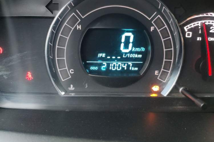 Used Great Wall M4 2012 1.5L Manual Comfort Version Odometer Close Up