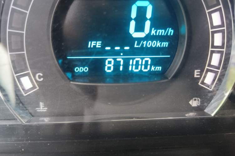 Used Great Wall M4 2012 1.5L Manual Comfort Version Odometer Close Up