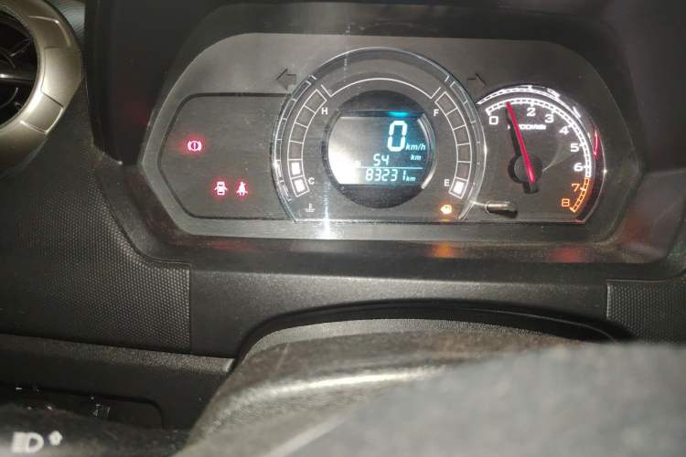 Used Great Wall M4 2012 1.5L Manual Luxury Version Odometer Close Up