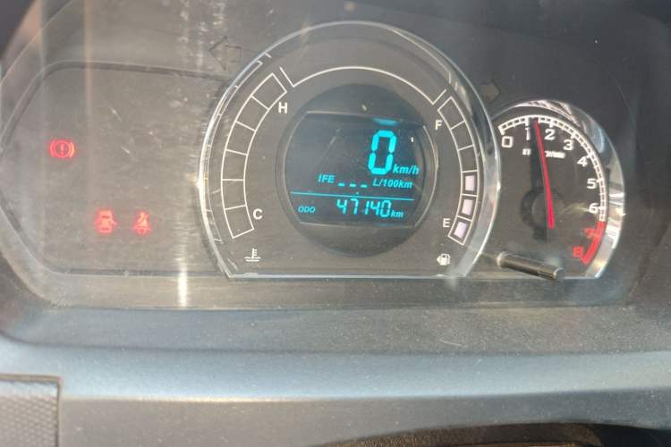 Used Great Wall M4 2012 1.5L Manual Luxury Version Odometer Close Up