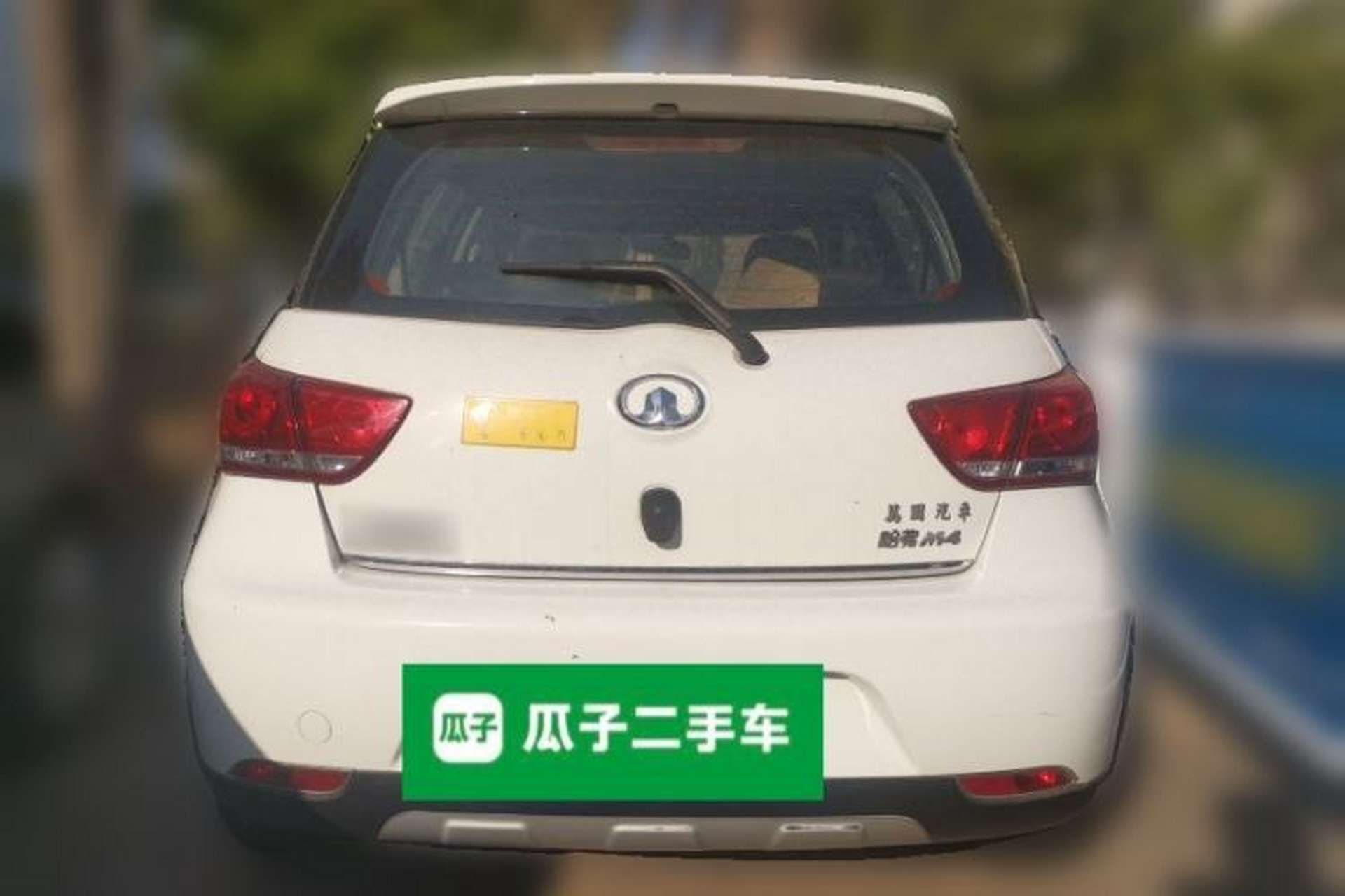 Used Great Wall M4 2012 1.5L Manual Comfort Version Rear