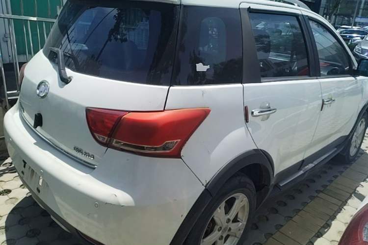 Used Great Wall M4 2012 1.5L Manual Luxury Version Rear Right 45 Deg