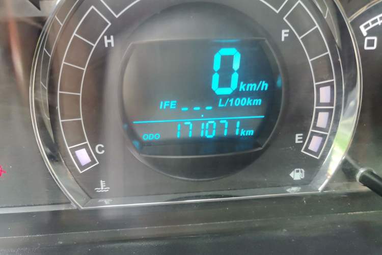 Used Great Wall M4 2012 1.5L Manual Luxury Version Odometer Close Up