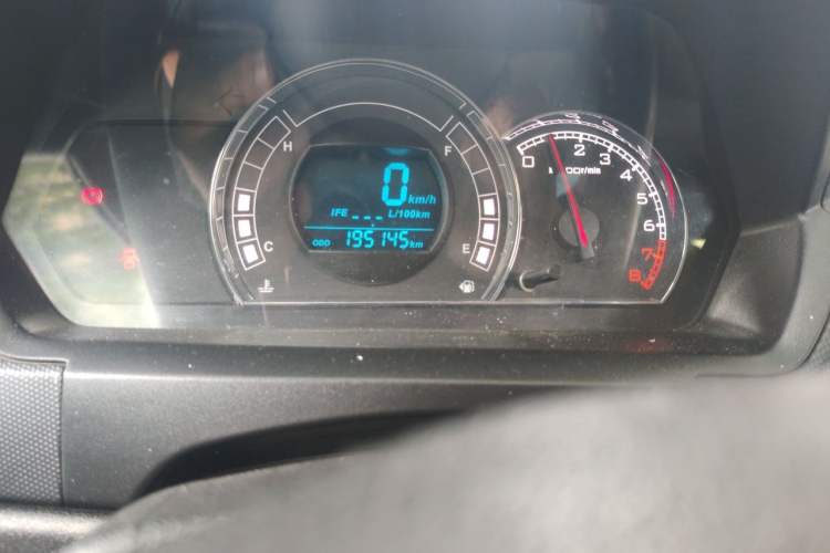 Used Great Wall M4 2012 1.5L Manual Comfort Version Odometer Close Up