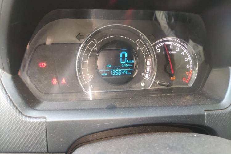 Used Great Wall M4 2012 1.5L Manual Luxury Version Odometer Close Up