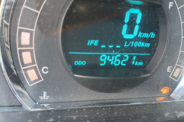 Used Great Wall M4 2012 1.5L Manual Comfort Version Odometer Close Up