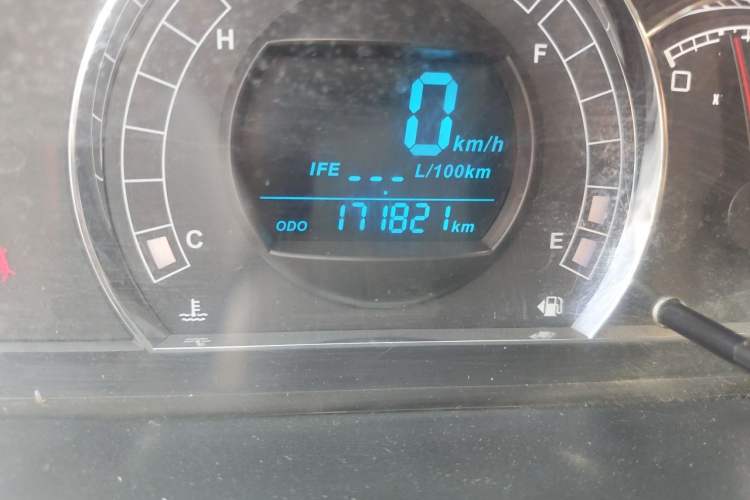 Used Great Wall M4 2012 1.5L Manual Luxury Version Odometer Close Up