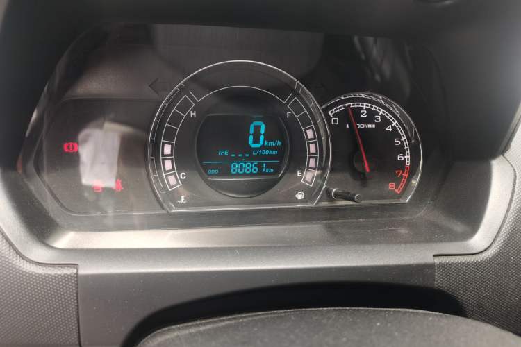 Used Great Wall M4 2014 1.5L Manual Comfort Model Odometer Close Up