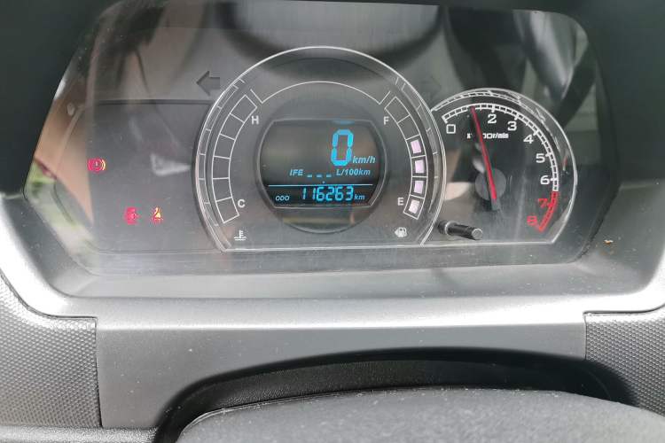 Used Great Wall M4 2014 1.5L Manual Comfort Model Odometer Close Up