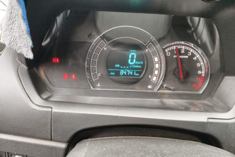 Used Great Wall M4 2014 1.5L Manual Comfort Model Odometer Close Up