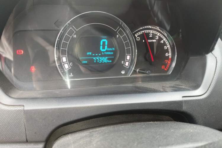 Used Great Wall M4 2014 1.5L Manual Comfort Model Odometer Close Up