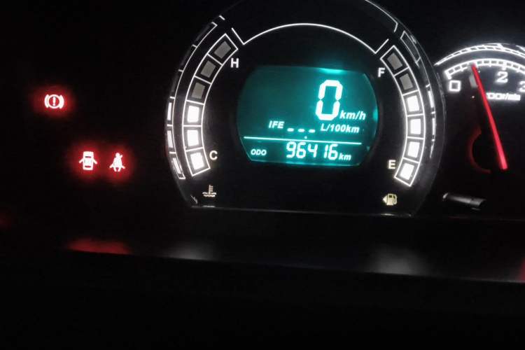 Used Great Wall M4 2014 1.5L Manual Comfort Model Odometer Close Up