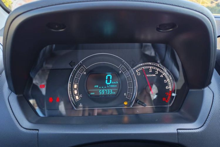 Used Great Wall M4 2014 1.5L Manual Comfort Model Odometer Close Up
