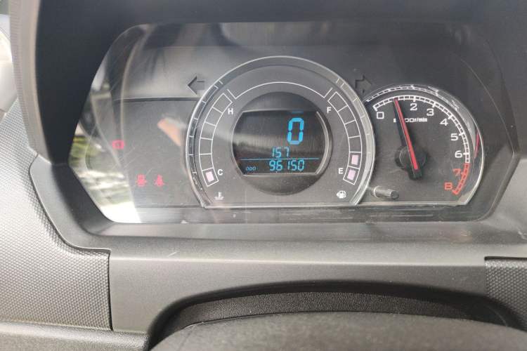 Used Great Wall M4 2014 1.5L Manual Luxury Model Odometer Close Up