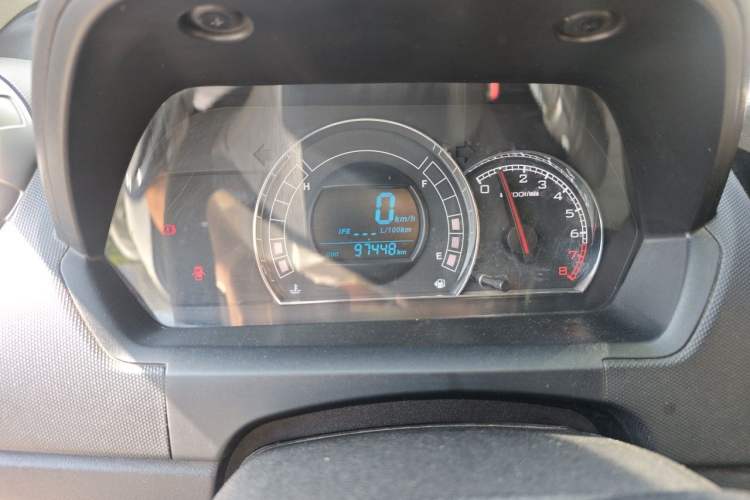 Used Great Wall M4 2014 1.5L Manual Comfort Model Odometer Close Up