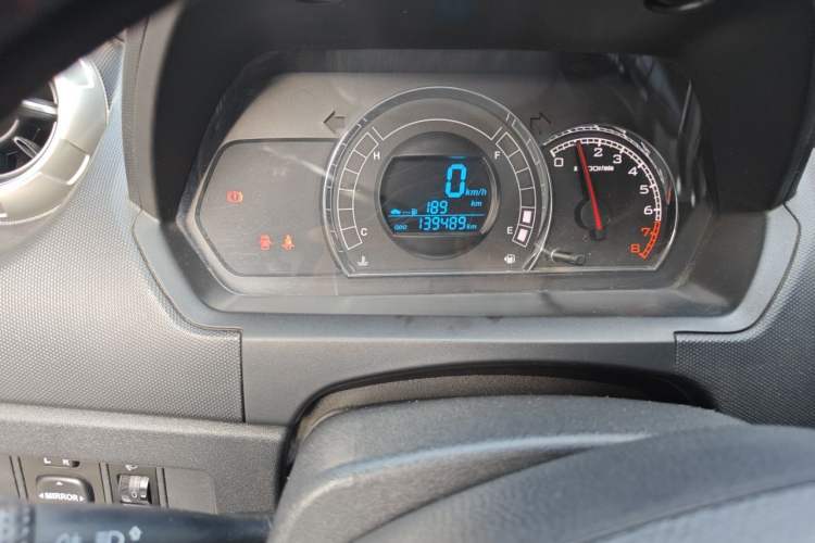 Used Great Wall M4 2014 1.5L Manual Luxury Model Odometer Close Up