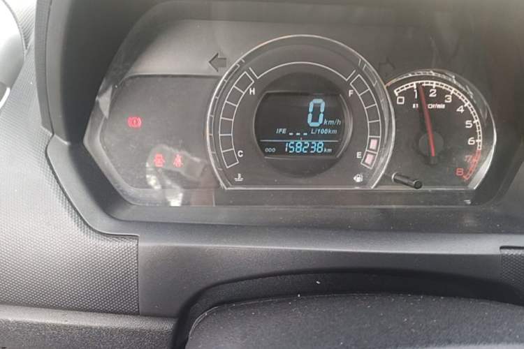 Used Great Wall M4 2014 1.5L Manual Comfort Model Odometer Close Up