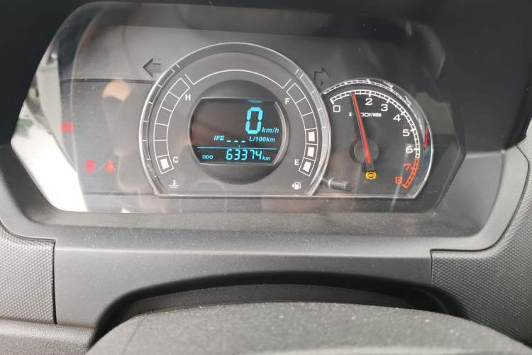 Used Great Wall M4 2014 1.5L Manual Luxury Model Odometer Close Up