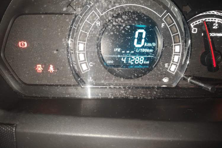 Used Great Wall M4 2014 1.5L Manual Luxury Model Odometer Close Up