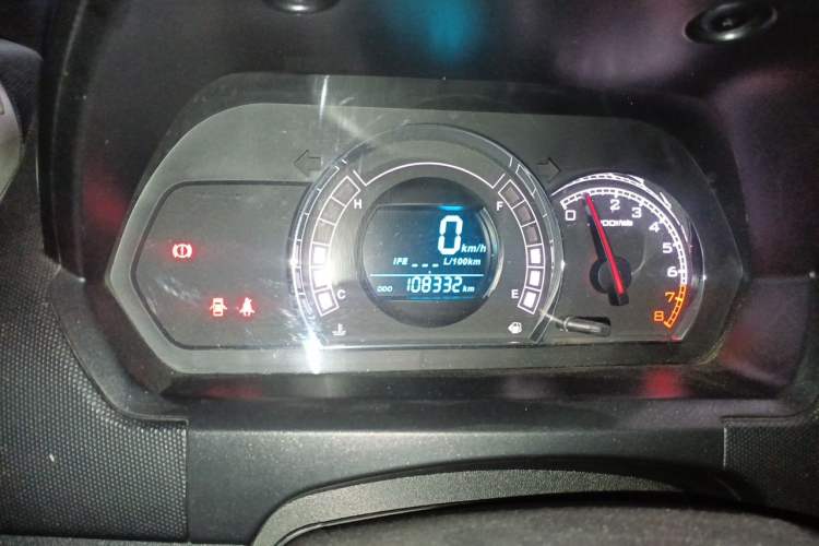 Used Great Wall M4 2014 1.5L Manual Comfort Model Odometer Close Up
